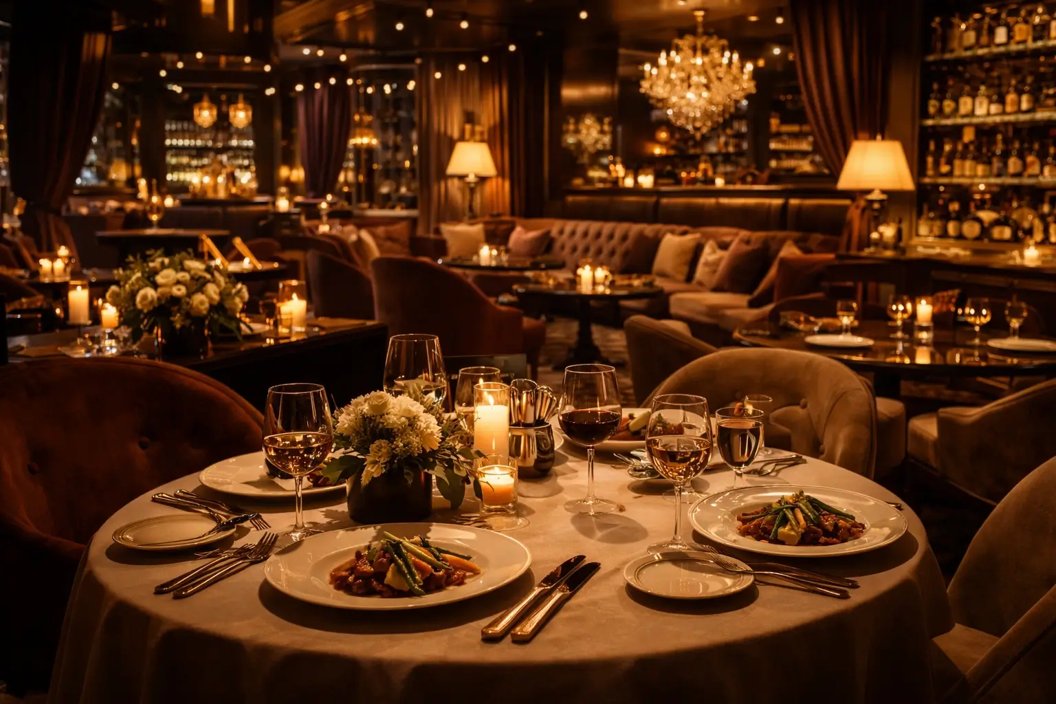 Dining i lounge